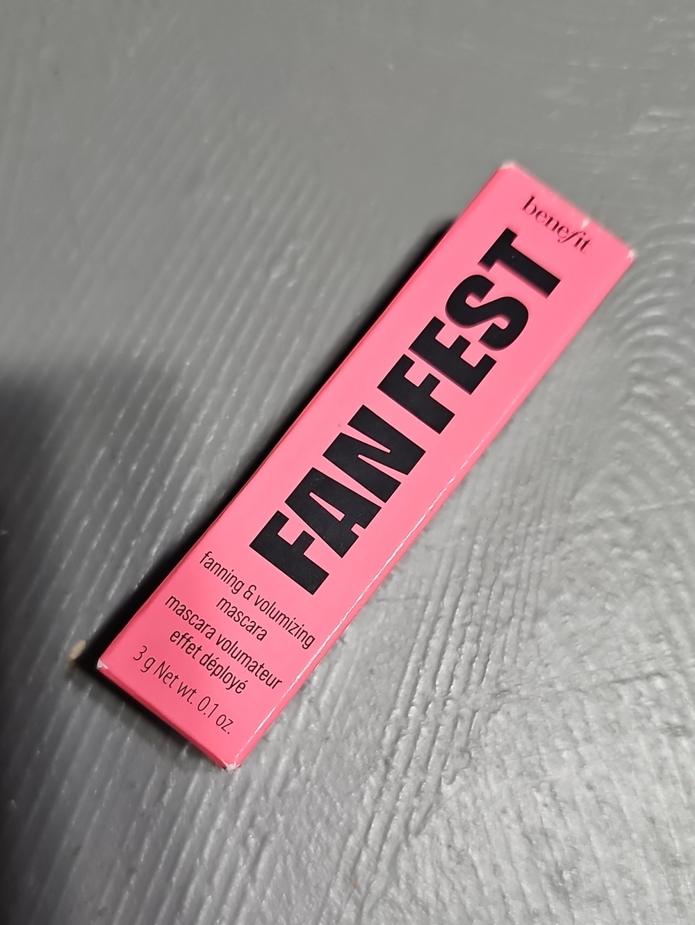 benefit Fan Fest Fanning & Volumizing Mascara Hyper Black NIB 3g